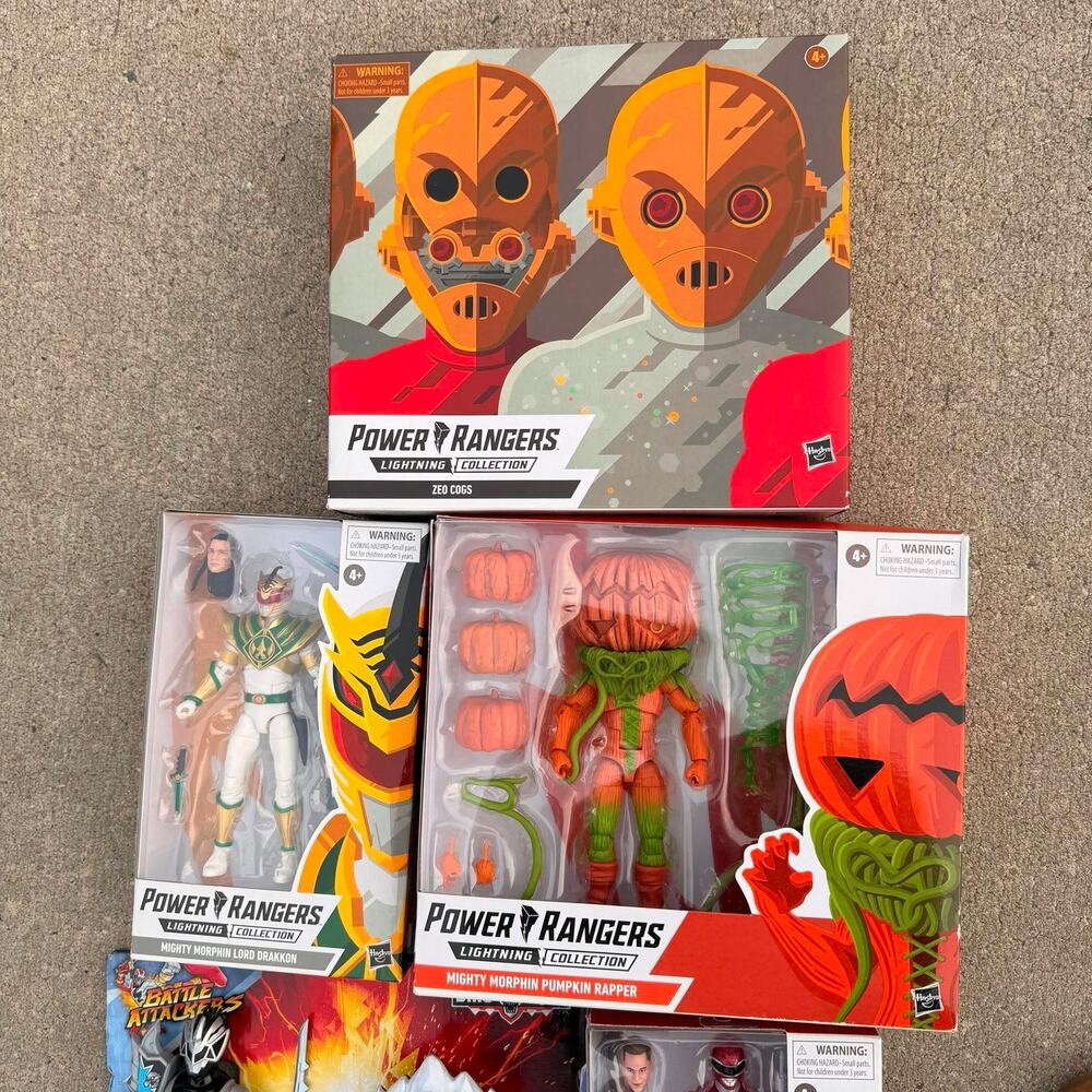 Power Rangers Lightning Collection Figure Lot Lord Drakkon Red Ranger NIB - Picture 2 of 5